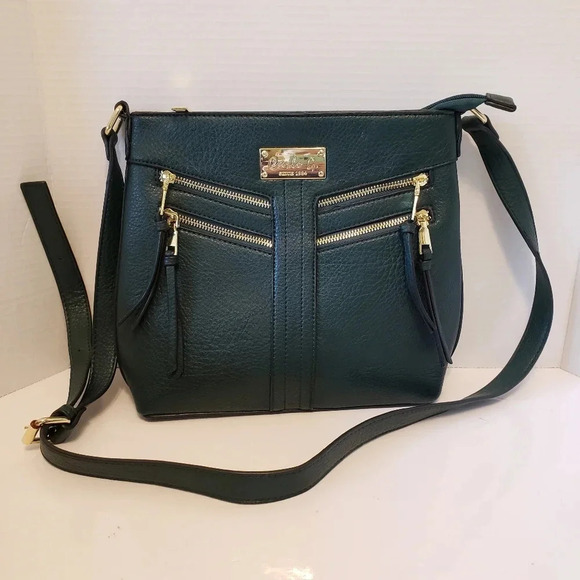 Carlo G Womans Black Leather Medium Hobo Bag. - Picture 1 of 10